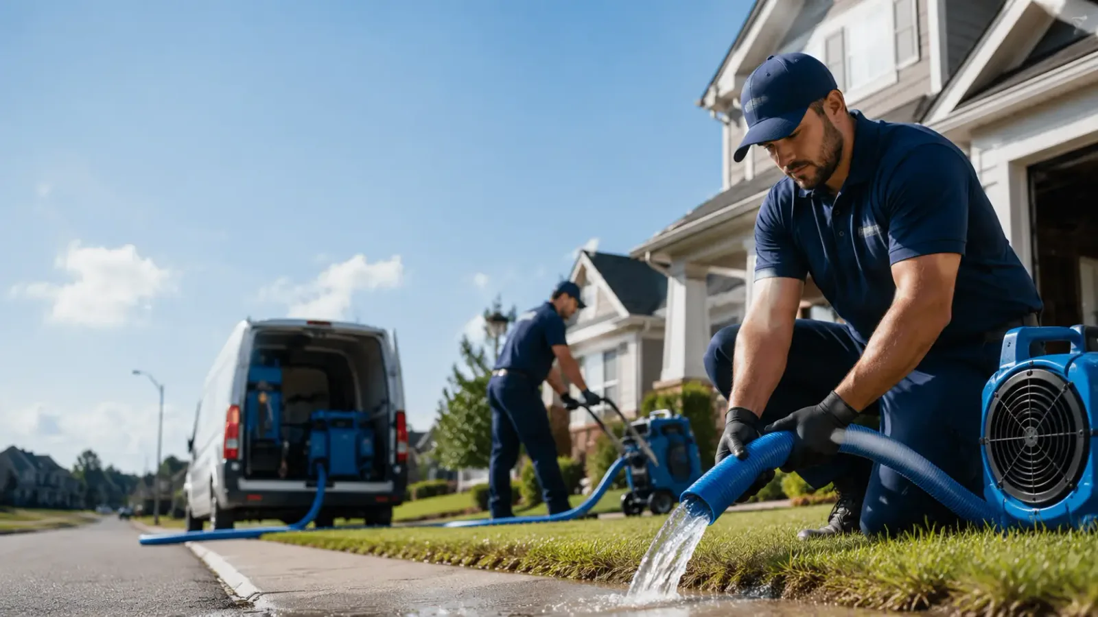 Flood Damage Restoration in Hills, MN